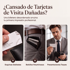 Tarjetero Delgado para Hombre con Cierre Magnético - vista 3