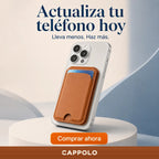 Tarjetero magnético Cappolo en el celular