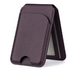 Tarjetero Magnético para Celular con Soporte Plegable en color morado