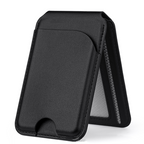 Tarjetero Magnético para Celular con Soporte Plegable en color negro
