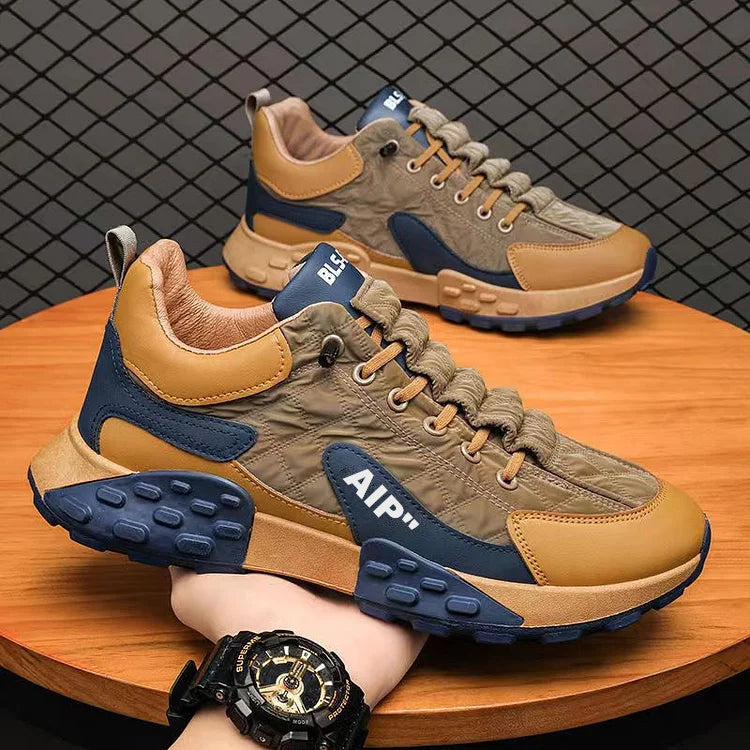 Tenis Casuales Cómodos para Hombre en color marrón