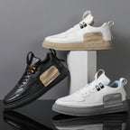 Tenis Casuales de Piel Sintética para Hombre Suela Gruesa - vista 2