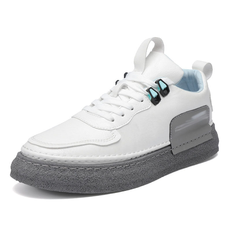 Tenis Casuales de Piel Sintética para Hombre Suela Gruesa - vista 5