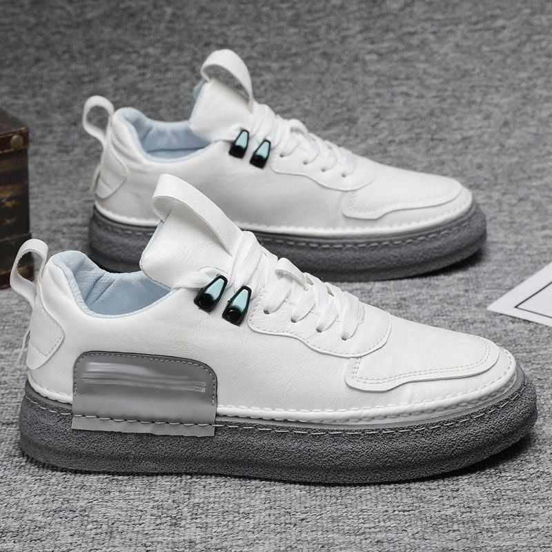Tenis Casuales de Piel Sintética para Hombre Suela Gruesa - vista 6