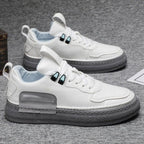 Tenis Casuales de Piel Sintética para Hombre Suela Gruesa - vista 6