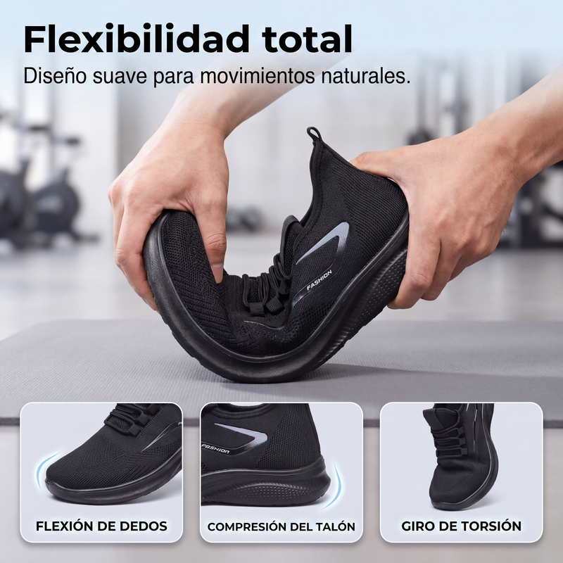 Tenis para Correr Transpirables para Hombre Sin Agujetas - vista 4