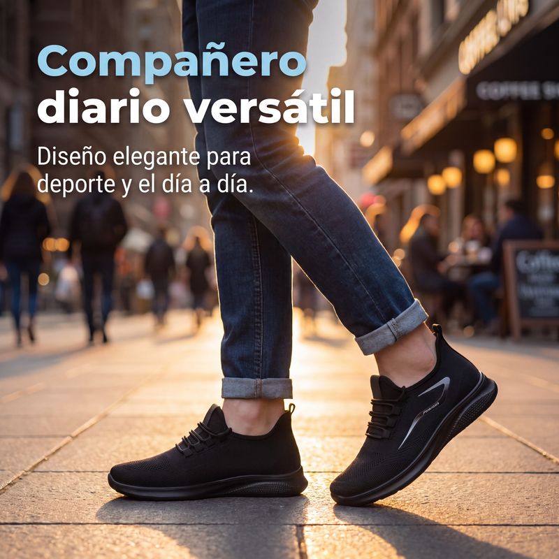 Tenis para Correr Transpirables para Hombre Sin Agujetas - vista 7