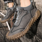 Tenis de Piel Cosidos a Mano para Hombre Todo Terreno - vista 4