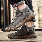 Tenis de Piel Cosidos a Mano para Hombre Todo Terreno - vista 6