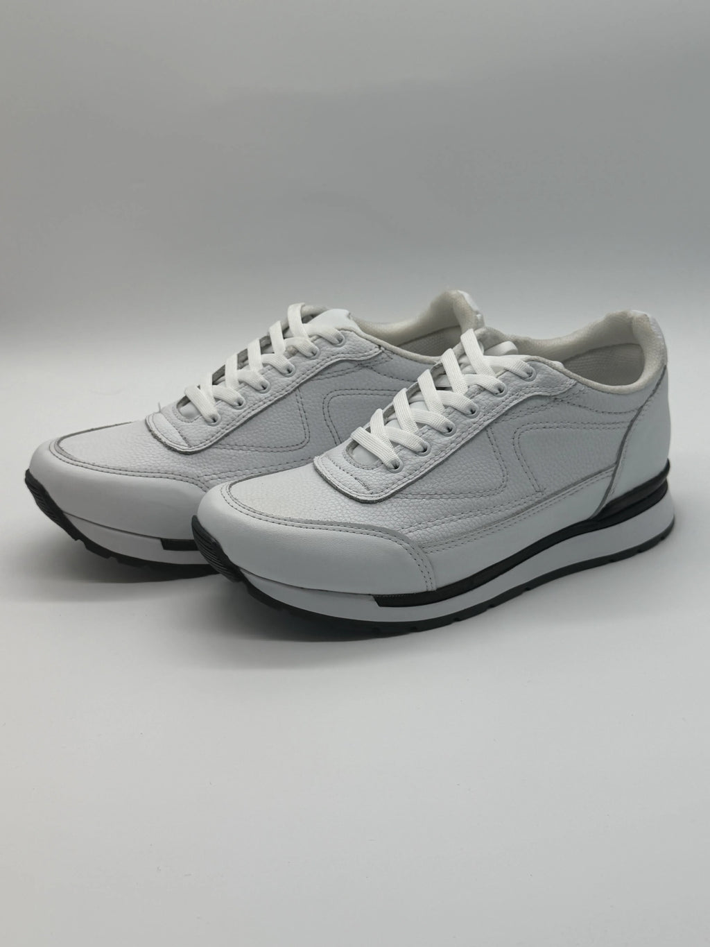 Tenis Casuales de Piel para Hombre – 2 Pares