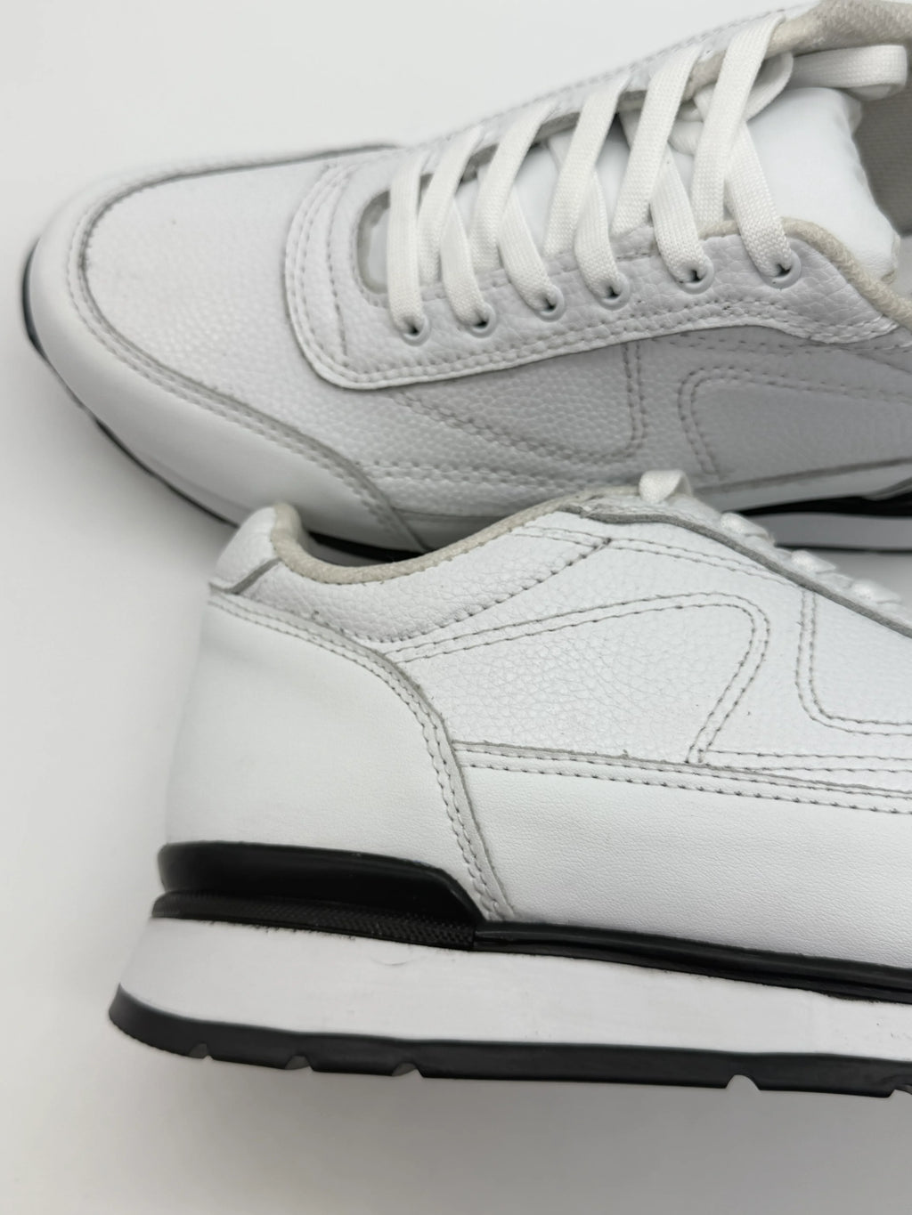 Tenis Casuales de Piel para Hombre – 2 Pares