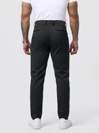 Pantalón de Vestir Elástico para Hombre de Corte Moderno