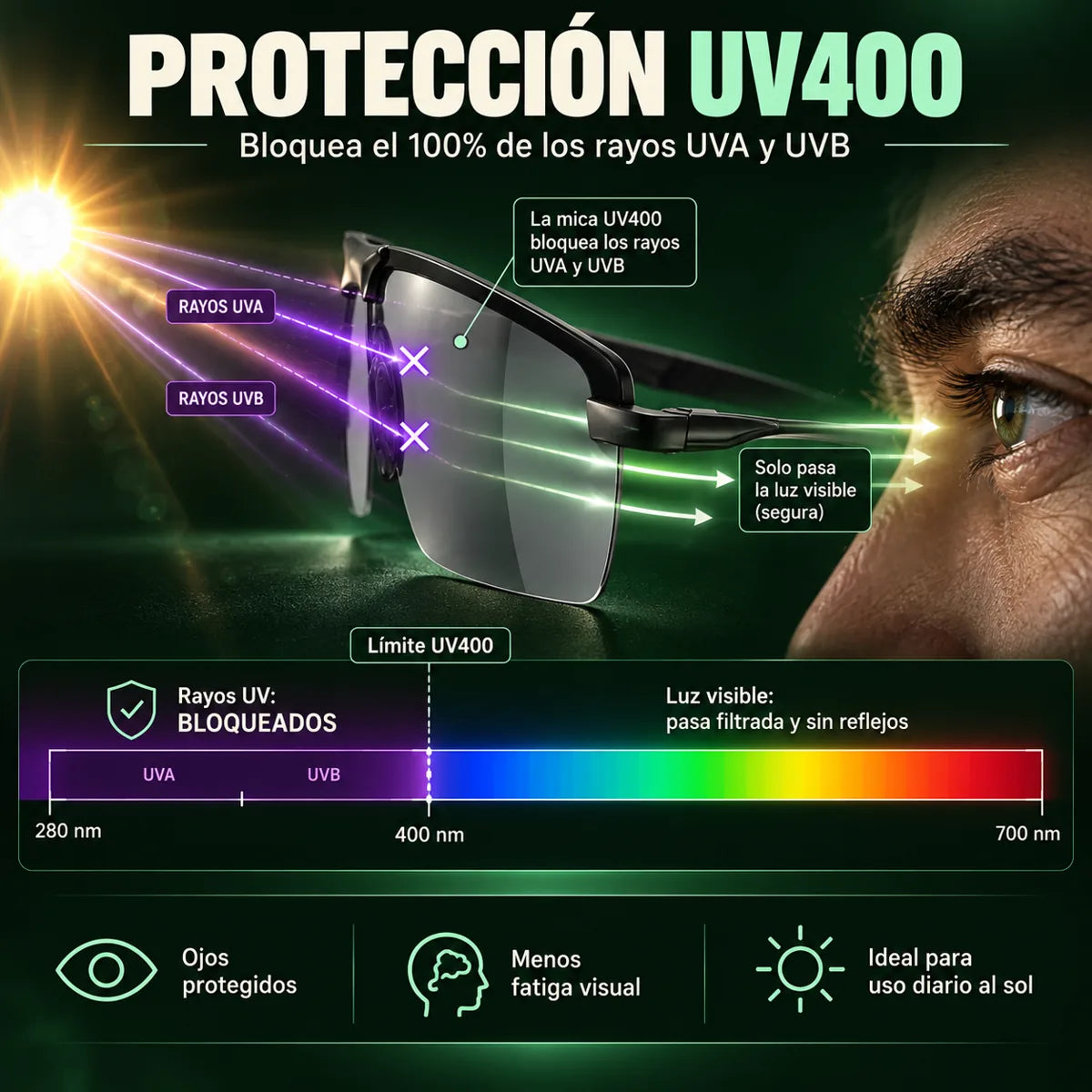 Protección UV400