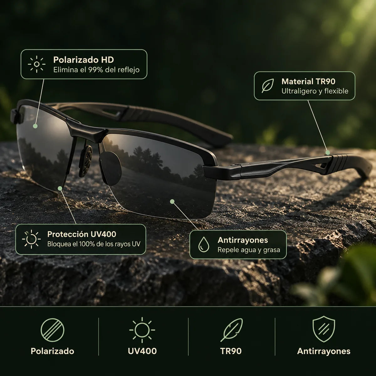 Detalles técnicos de los lentes VisionMax