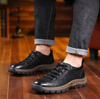 Zapatos Casuales de Cuero Cosidos a Mano para Hombre - vista 9