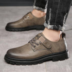 Zapatos Casuales para Hombre con Opción de Alza Interna en color caqui