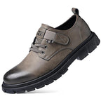 Zapatos Casuales para Hombre con Opción de Alza Interna en color caqui (con alza)