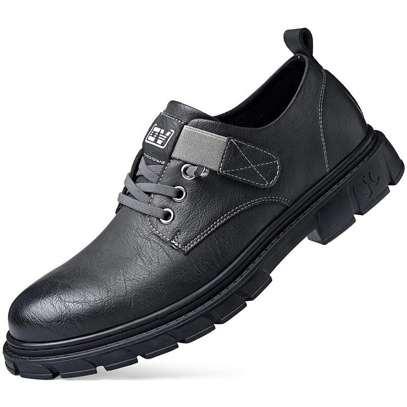 Zapatos Casuales para Hombre con Opción de Alza Interna en color negro (con alza)