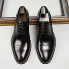 Zapatos de Vestir de Piel Perforada para Hombre - vista 5